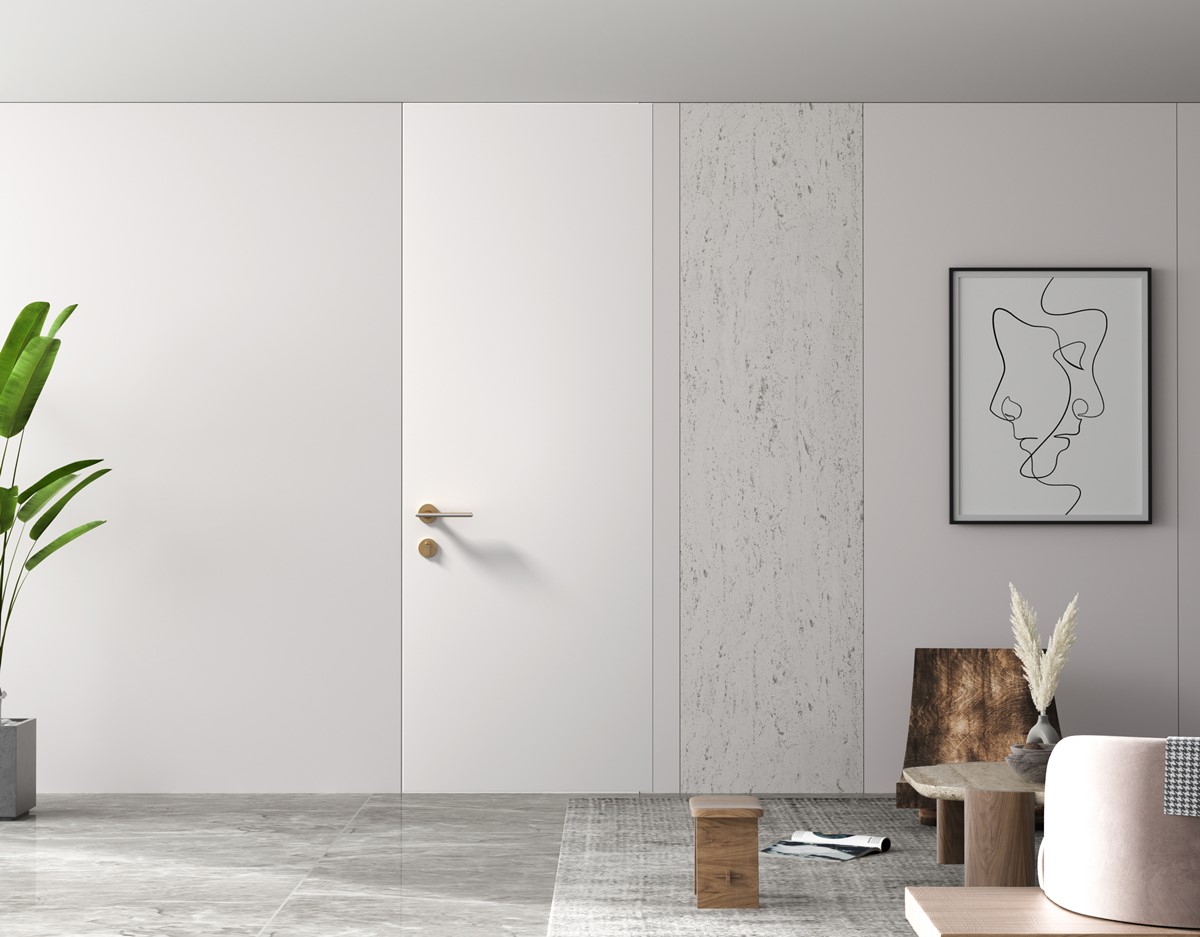 Interior door handle design