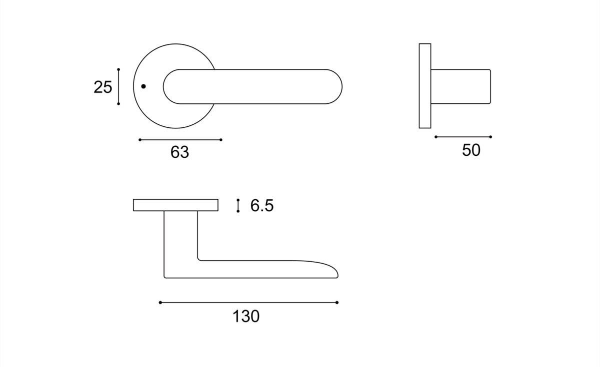 Featured bathroom door handle for 2026
