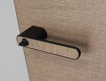 matt black door hardware