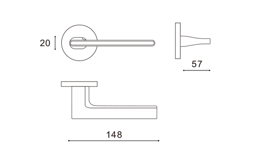 types of door handles design