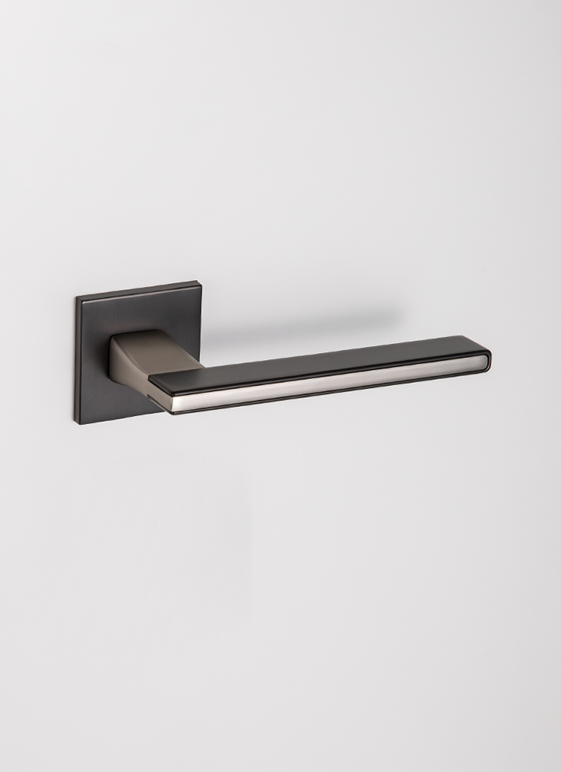 black privacy door handles