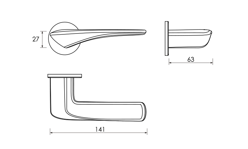 front door handles and locks