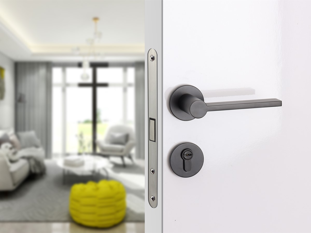 Interior wooden door handles