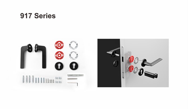 The latest 917 structure door handle will be launched in 2025