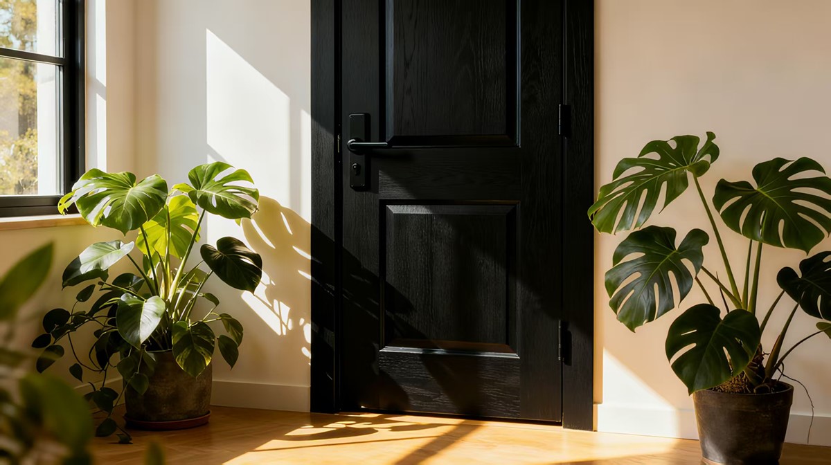 Door and wall integrated color