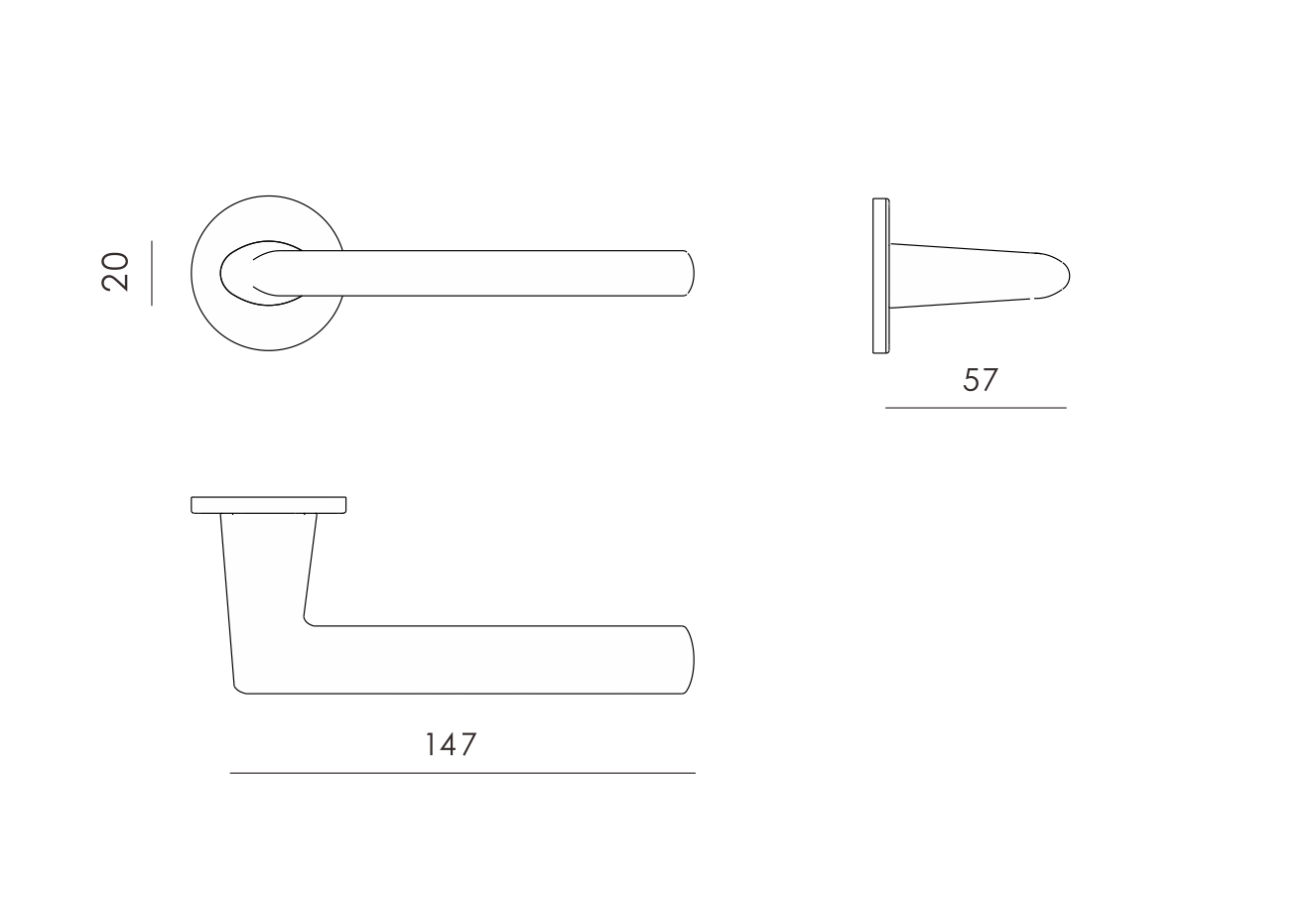 Zinc Alloy Door Handle factory