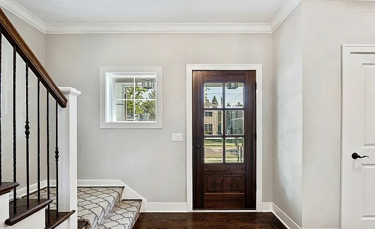 Front door handle lock