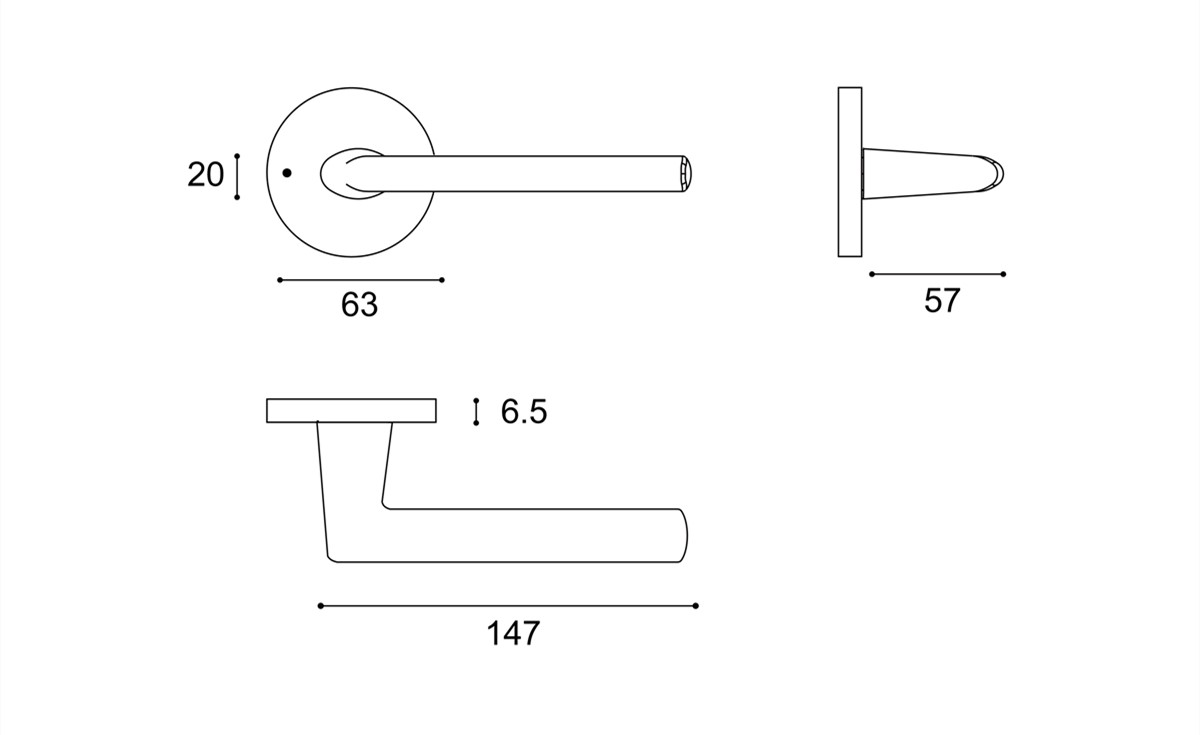 Interior "Light Luxury" Door Handle