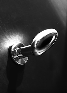 matte black interior door knobs