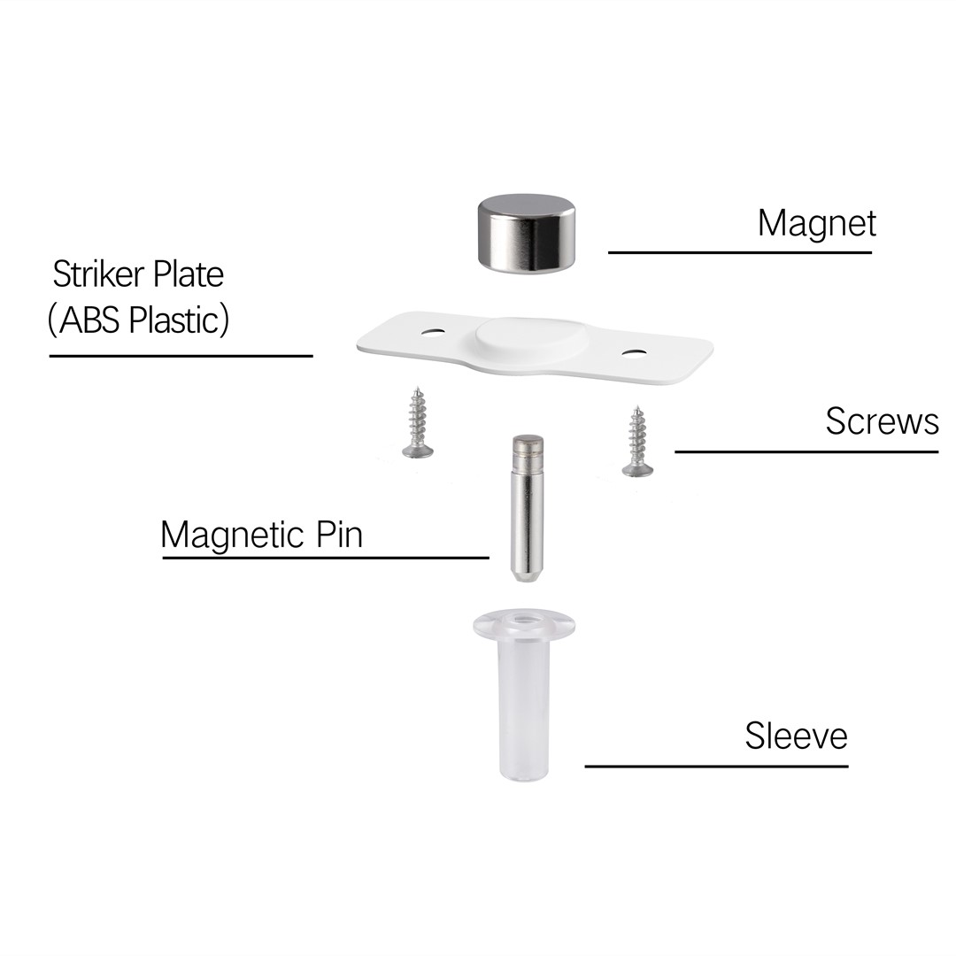 Minimalist concealed door closer