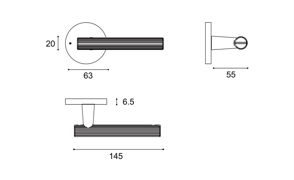 Featured bathroom door handle for 2026