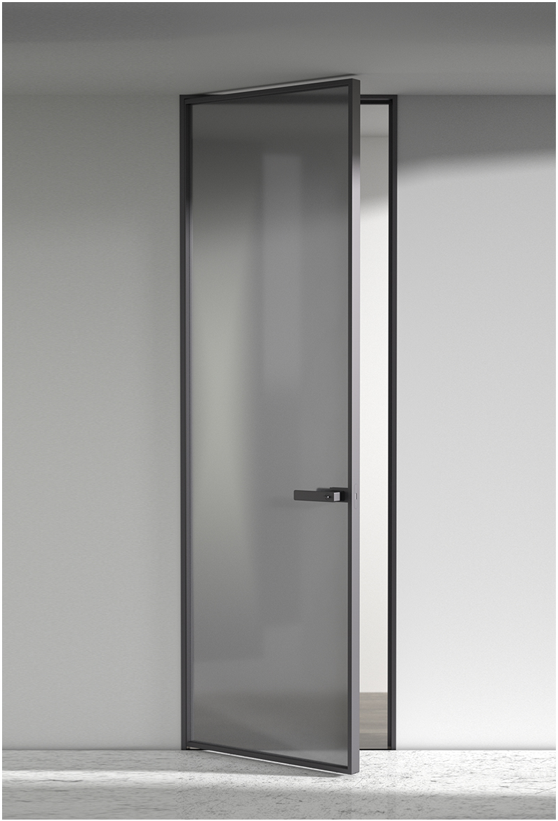 Slim Frame Glass Door Lock