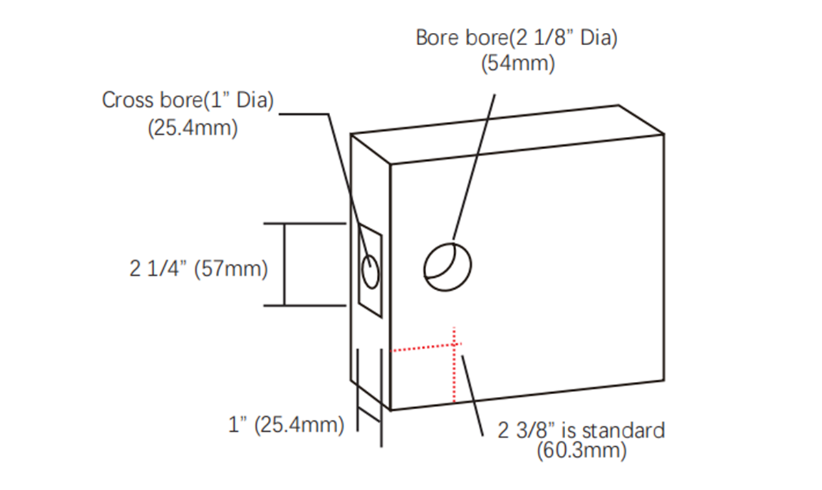 Detailed Product Cutout Diagram
