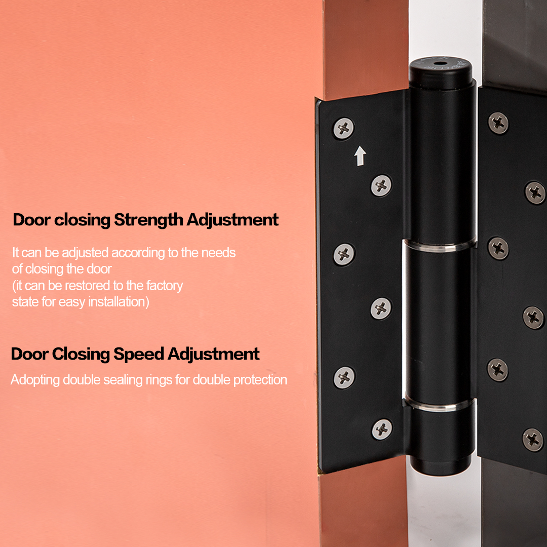 Minimalist door hinges