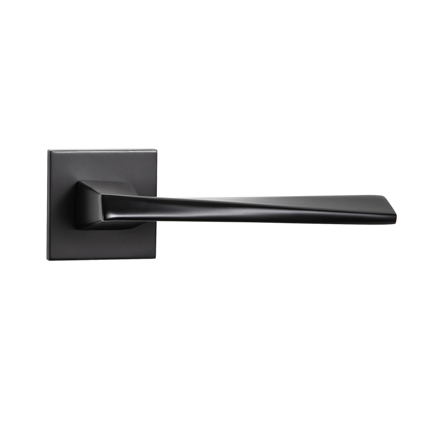 black bathroom door handles