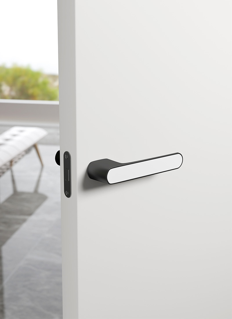 matte black interior door handles