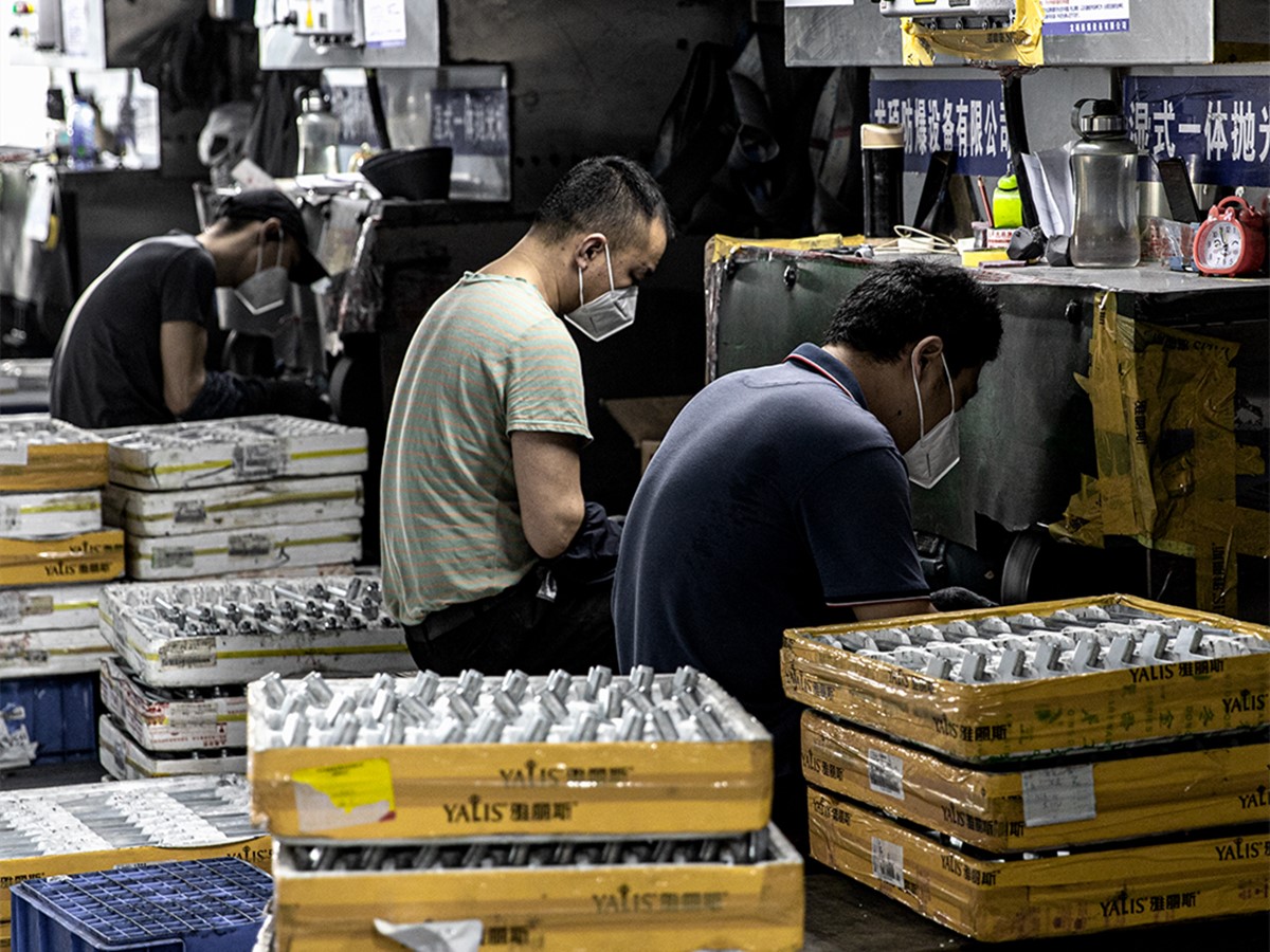 IISDOO Door Hardware Polishing Process