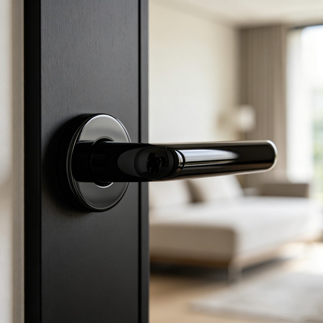 Electroplated Black vs Powder Coated Black: Which Door Handle Fades Easier?