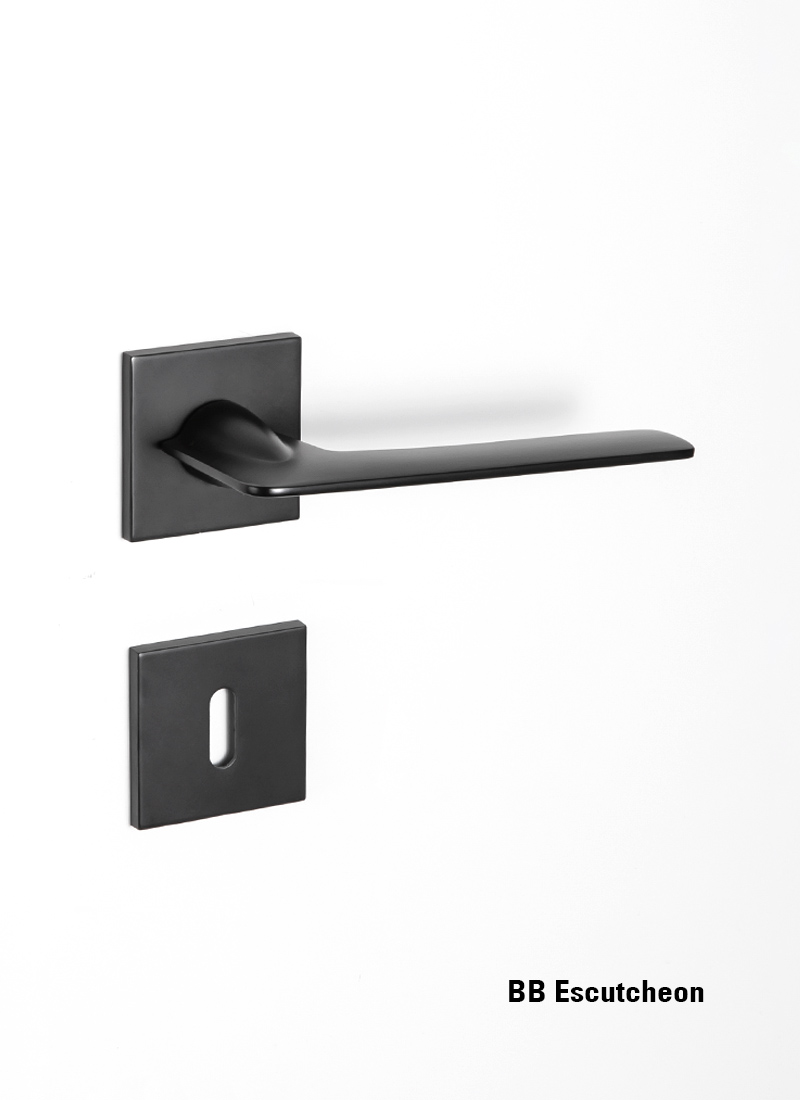matte black interior door handles