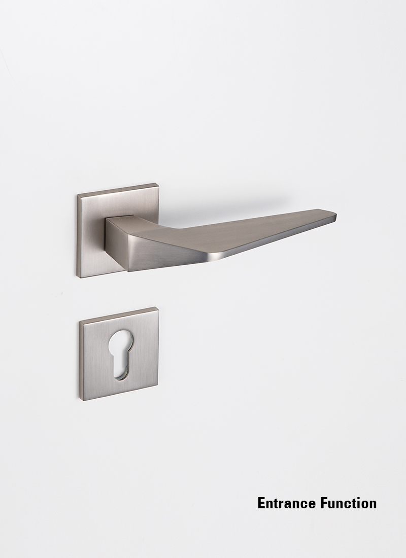 bathroom door handle and lock