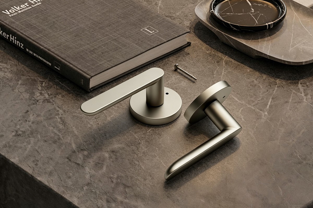 Accessible affordable-luxury door handles