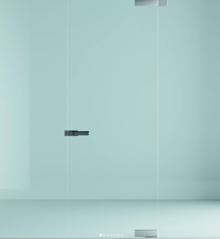 Ultra-Slim Aluminum Frameless Glass Door Solution: Elegant, Durable & Silent