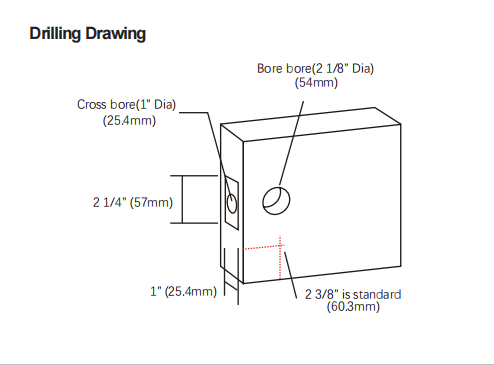 Detailed Product Cutout Diagram