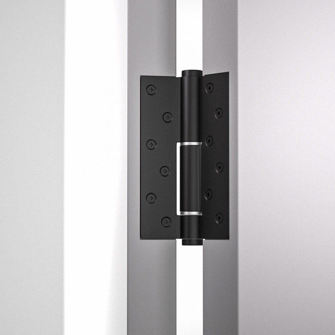 Matt Black Hydraulic Hinges
