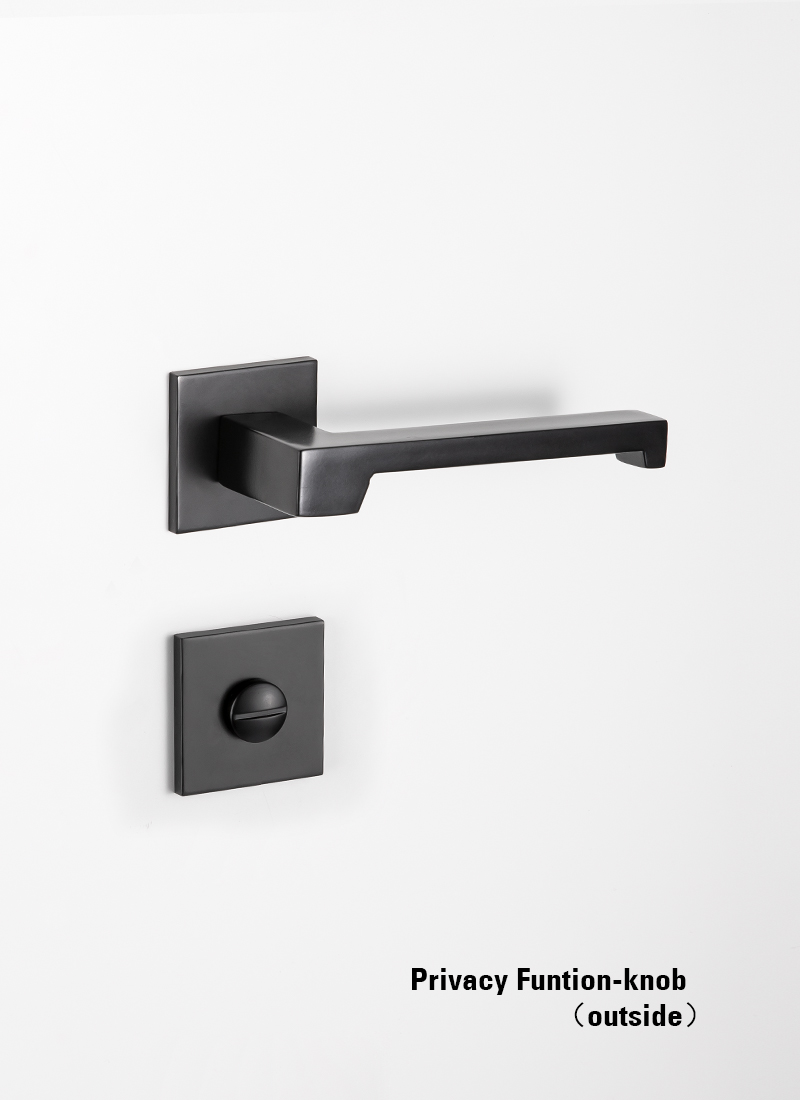 matte black interior door handles