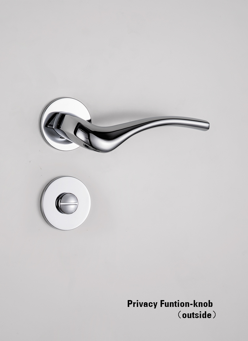 black shower door handle