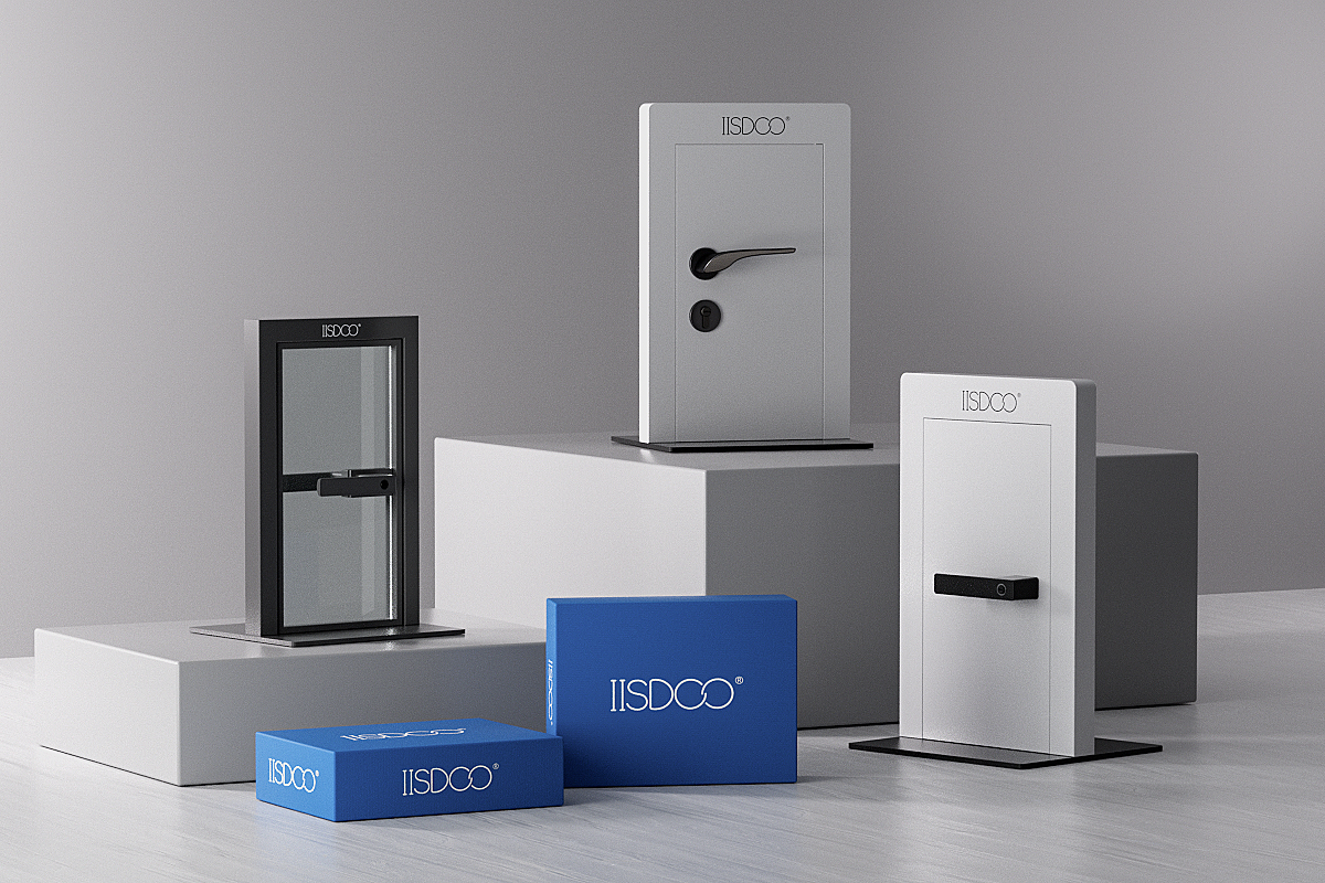 A well-known Chinese brand of door hardware