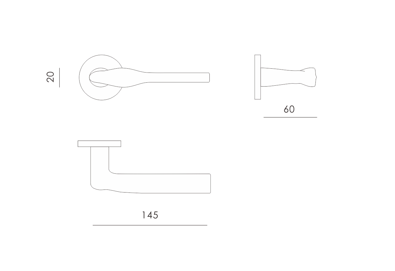 types de poignées de porte